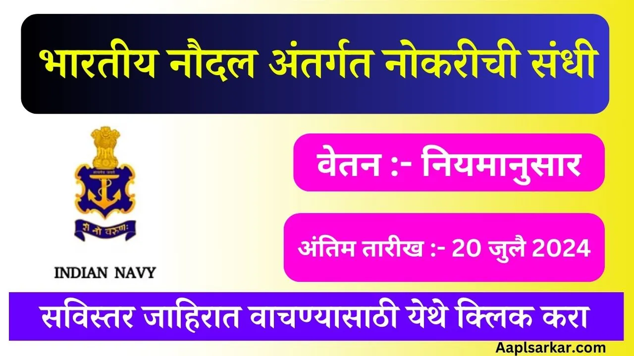 Indian Navy Sports Quota Recruitment 2024